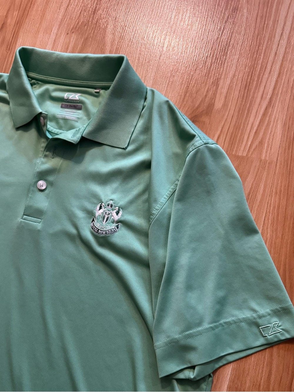 Royal New Kent Performance Polo Collared Golf Shirt- Cutter & Buck- Men’s XL